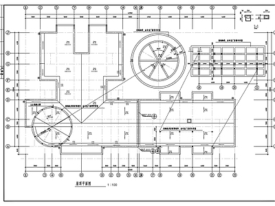 现代住宅楼建筑 砖混结构商住楼 建筑图 施工图