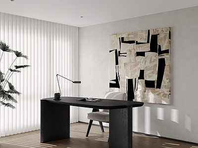 现代意式书桌 Bonaldo 书桌 Cassina 单椅 异形书桌