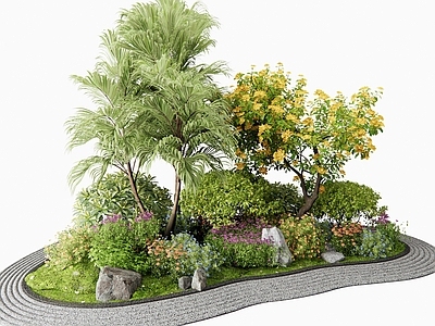 植物组合 灌木 花境 花草组合 植物造景 花卉