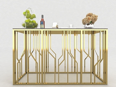 现代风格装饰架