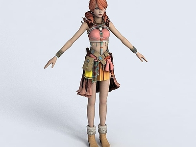 现代CG女生人物