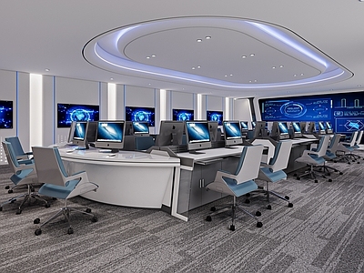 现代会议室 现代会议室监控室