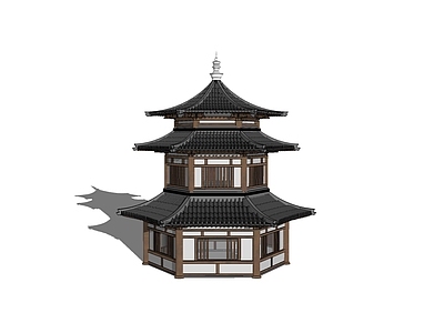 中式古建筑 古建