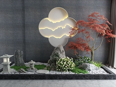 现代园艺小品