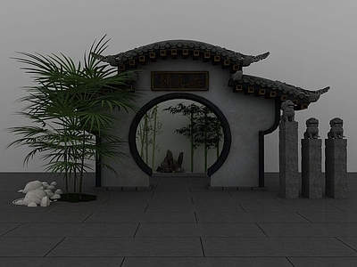 现代园艺小品