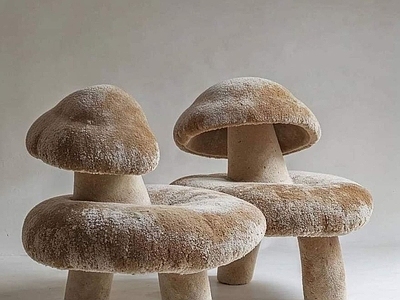 现代其他凳子 现代蘑菇凳子