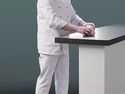 现代服务人员