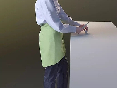 现代服务人员
