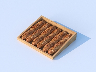 酒水食物 面包 托盘 厨具
