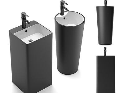 洗手台 立式台盆 独立洗手台 独立台盆
