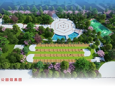 现代景观公园 公园景观 公园 景观 园林景观 现代公园