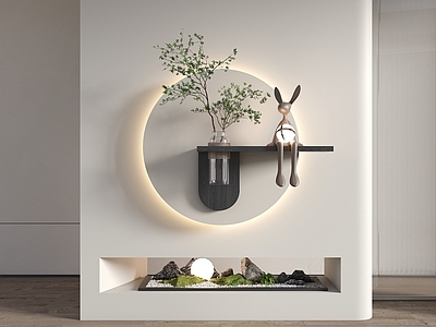侘寂挂件 侘寂墙饰 立体装饰画 奶油风立体墙饰挂 简约艺术装置 现代墙饰挂件