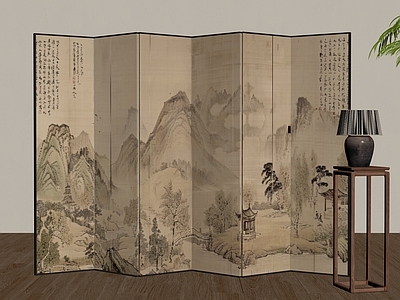 新中式屏风 新中式屏风