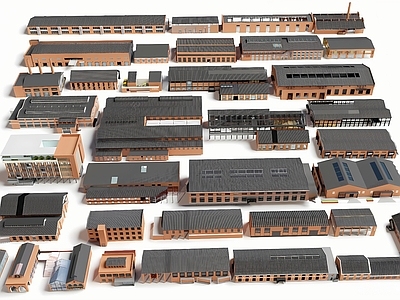 现代厂房 现代厂房 厂房 工业厂房