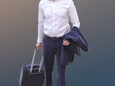 现代休闲人物