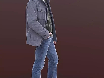 现代休闲人物