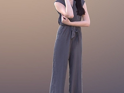 现代休闲人物