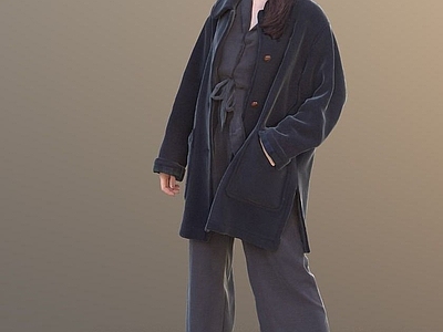 现代休闲人物
