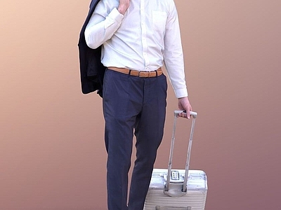 现代休闲人物