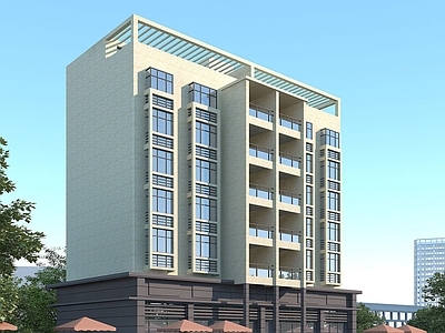 现代商住楼