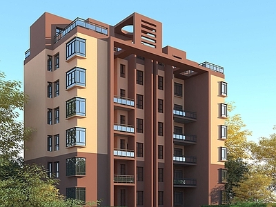 现代多层住宅