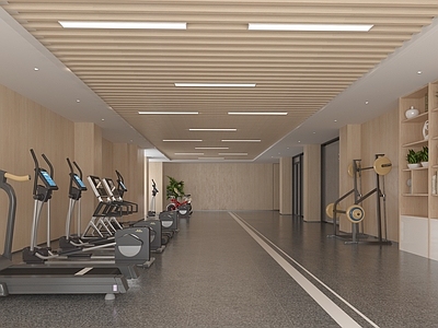 现代健身房 健身房