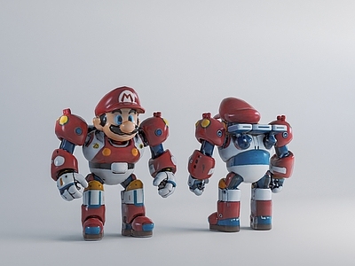 玩具 玩具机器人 现代玩具 机械玩具人 手办 卡通雕塑