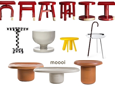 中古奶油边几 moooi边几 艺术边几