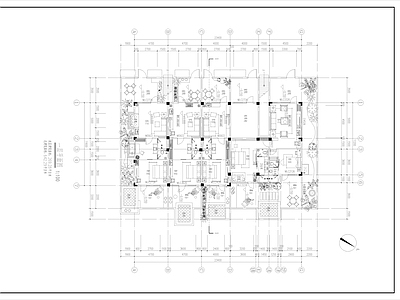 现代简约民宿建筑 民宿建筑 施工图