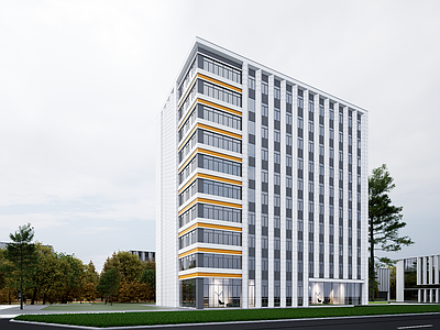 现代其他工业建筑 工业上楼产业园 现代工业厂房 现代科技产业园 现代产业园 现代高层办公楼