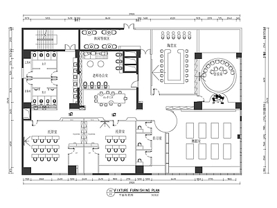 现代培训中心 培训中心 儿童兴趣班培训中 施工图