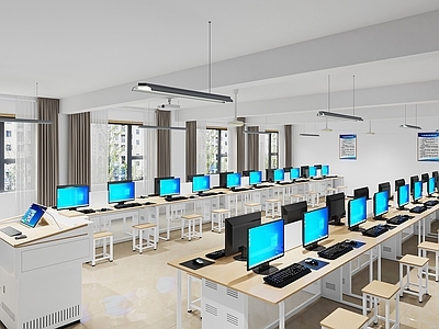 现代教室 机房 计算机教室 多媒体教室
