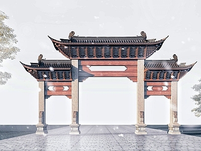 现代牌坊