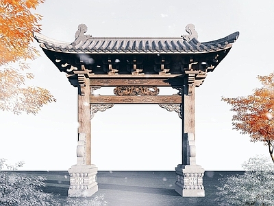 中式牌坊