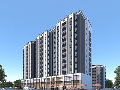 新中式商住楼