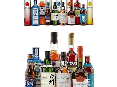 酒水食物 红酒 酒瓶 酒