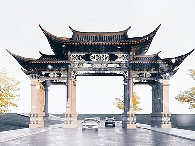 中式牌坊