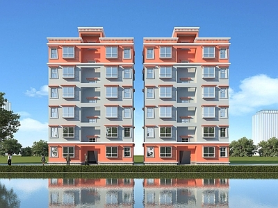 现代藏式多层住宅