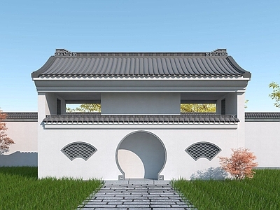 现代古建公厕