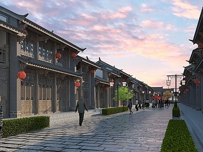 中式商业街
