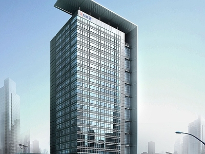 现代城市商业街