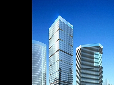 现代城市商业街
