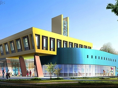 现代城市商业建筑