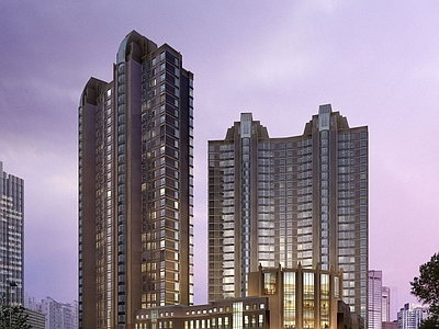现代城市户外建筑