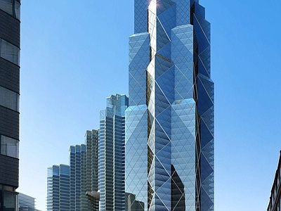 现代城市户外建筑