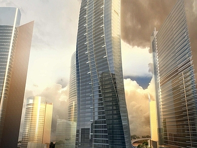 现代城市户外建筑