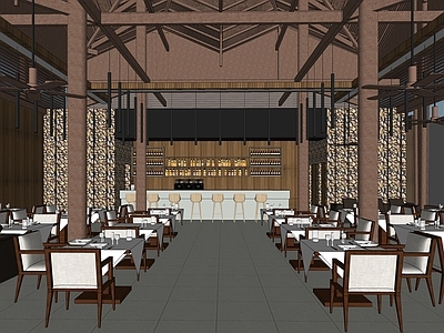 新中式中式中餐厅 中餐厅明档