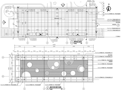 现代廊架 玻璃廊架 钢结构廊架 会客厅坐凳 施工图