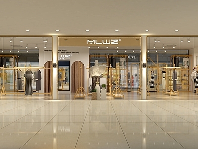 现代服装店 服装店 女装店