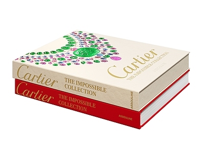 书籍 Cartier 书 报刊 书架 桌面摆件